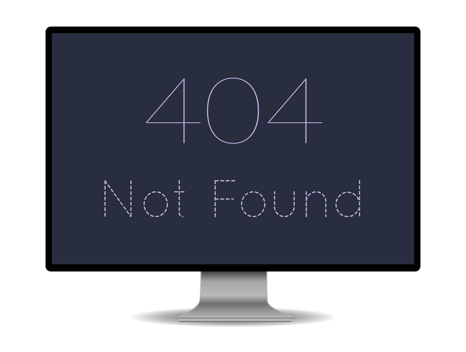 404 Not Found Error Image