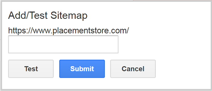 Add Sitemap in google webmaster image