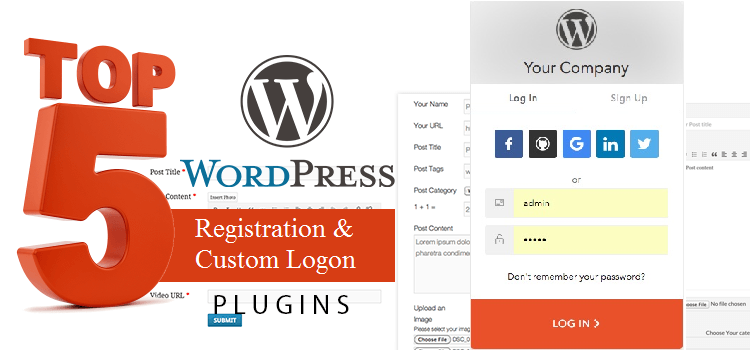 5 Best WordPress Plugin For User Registration And Custom Login